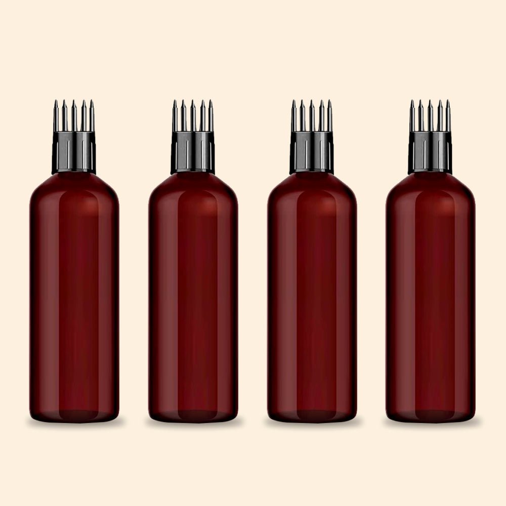 Salvia Packaging,Plastic Travel Bottles Comb applicator bottle Salvia Packaging,Plastic Travel Bottles Comb applicator bottle